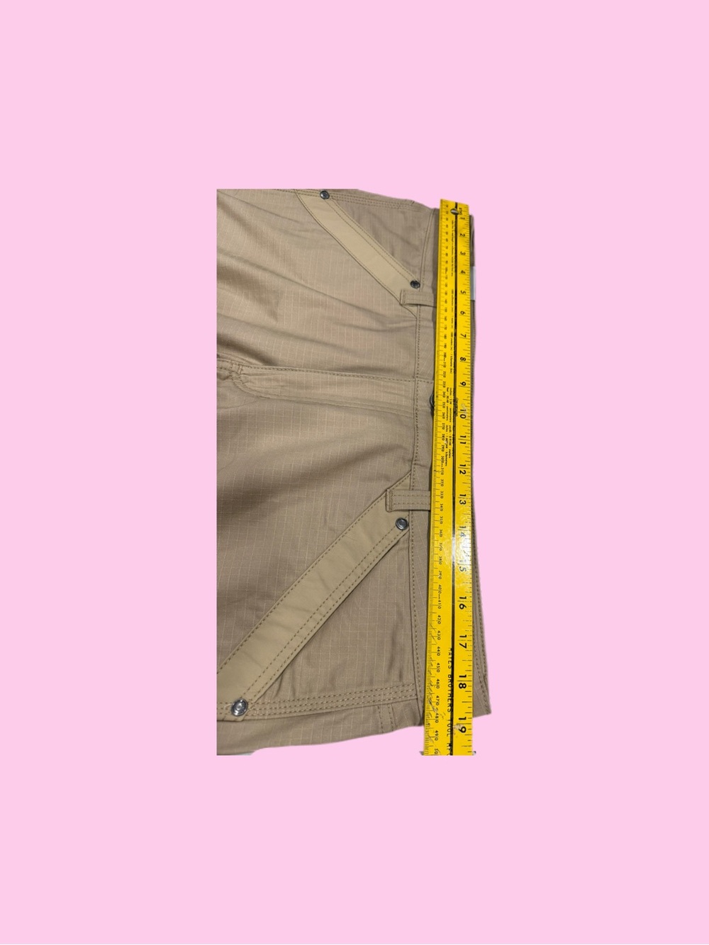 Women’s Tan Cargo Trousers - Relaxed Utility Fit - Picture 6 of 8